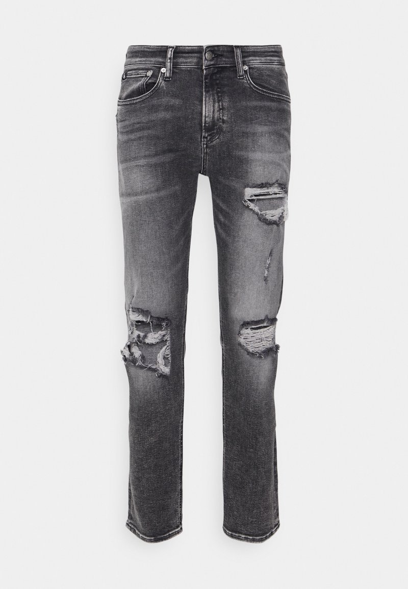 Herren Skinny Fit | Calvin Klein Jeans SKINNY Jeans Skinny Fit denim black/black denim - BF60711 Herren Skinny Fit | Calvin Klein Jeans SKINNY Jeans Skinny Fit denim black/black denim - BF60711