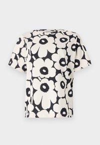 TUNIT  - Printtipaita - black/off white