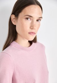 GANT DRESS - Abito in maglia - dusty pink