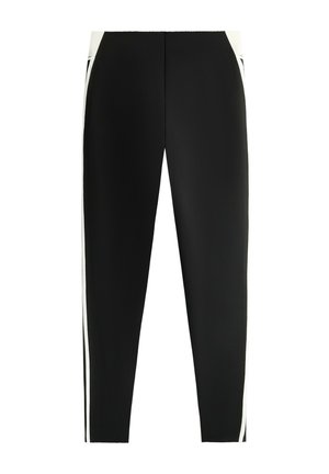 OYSHO, ANKLE-LENGTH HIGH RISE COMPRESSIVE CORE CONTROL BLOCK LEGGINGS - Legging (type pantalon) - black