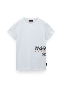 Napapijri EIGER  - Camiseta estampada - bright white