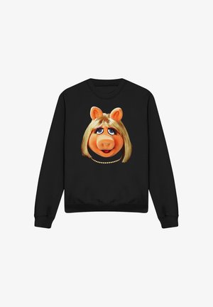 Disney, THE MUPPETS MISS PIGGY FACE - Sweatshirt - black