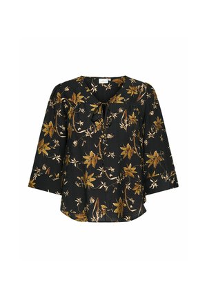 ONLY Carmakoma, BLOUSE CARCAMILLE BLOUSE - Camicetta - black
