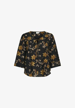 ONLY Carmakoma, BLOUSE CARCAMILLE BLOUSE - Camicetta - black
