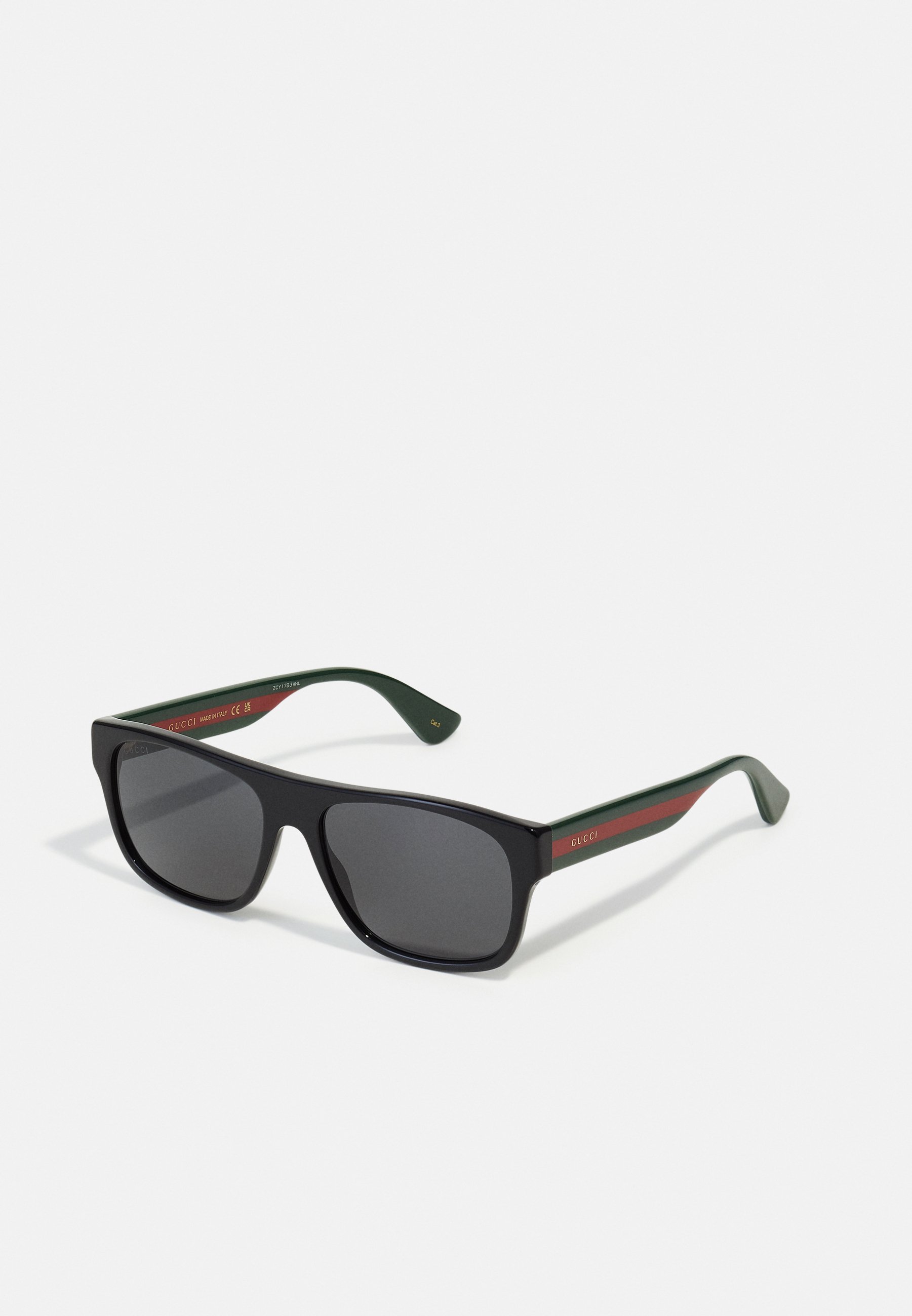 gucci sunglasses black and red