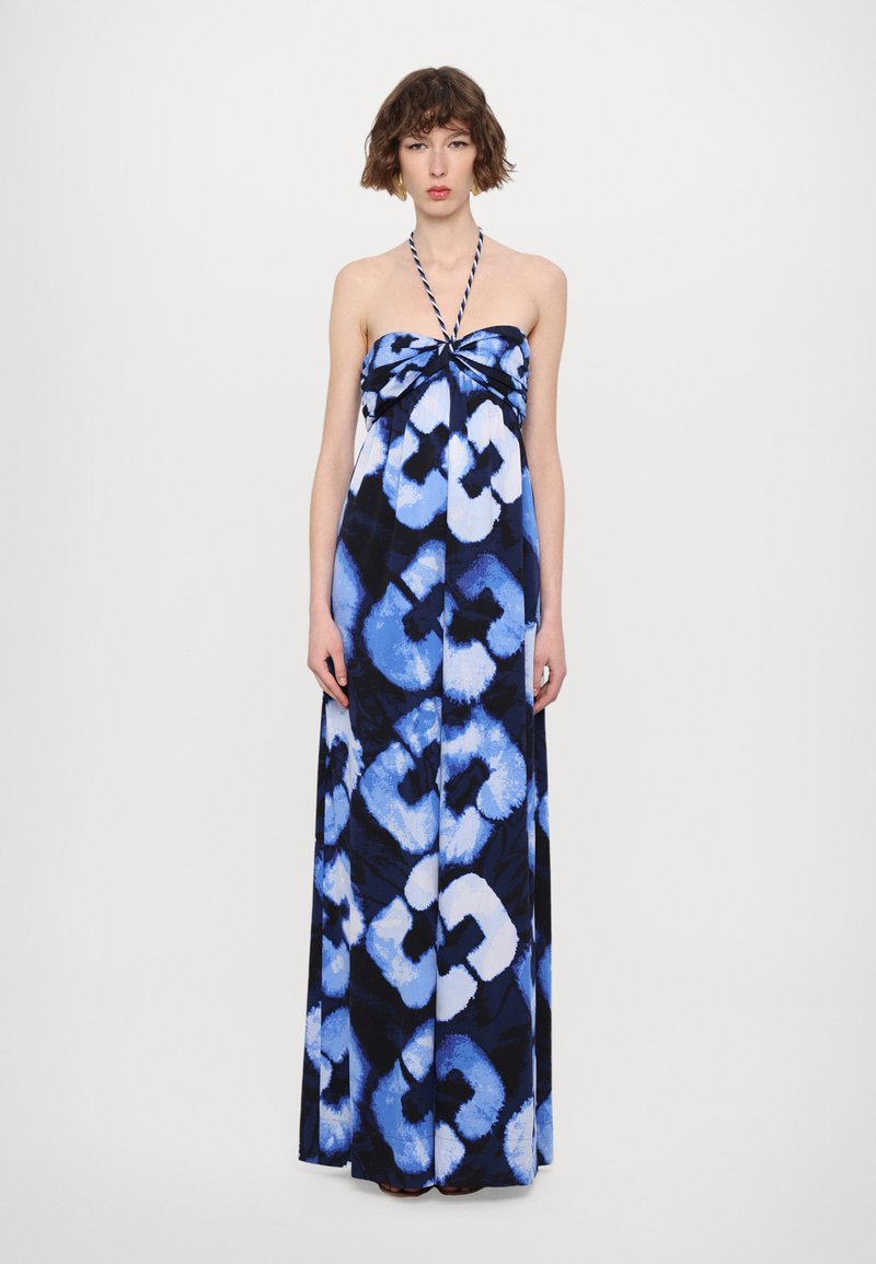 Diane von Furstenberg APHRODITE - Jumpsuit - shibori links/dark blue -  Zalando