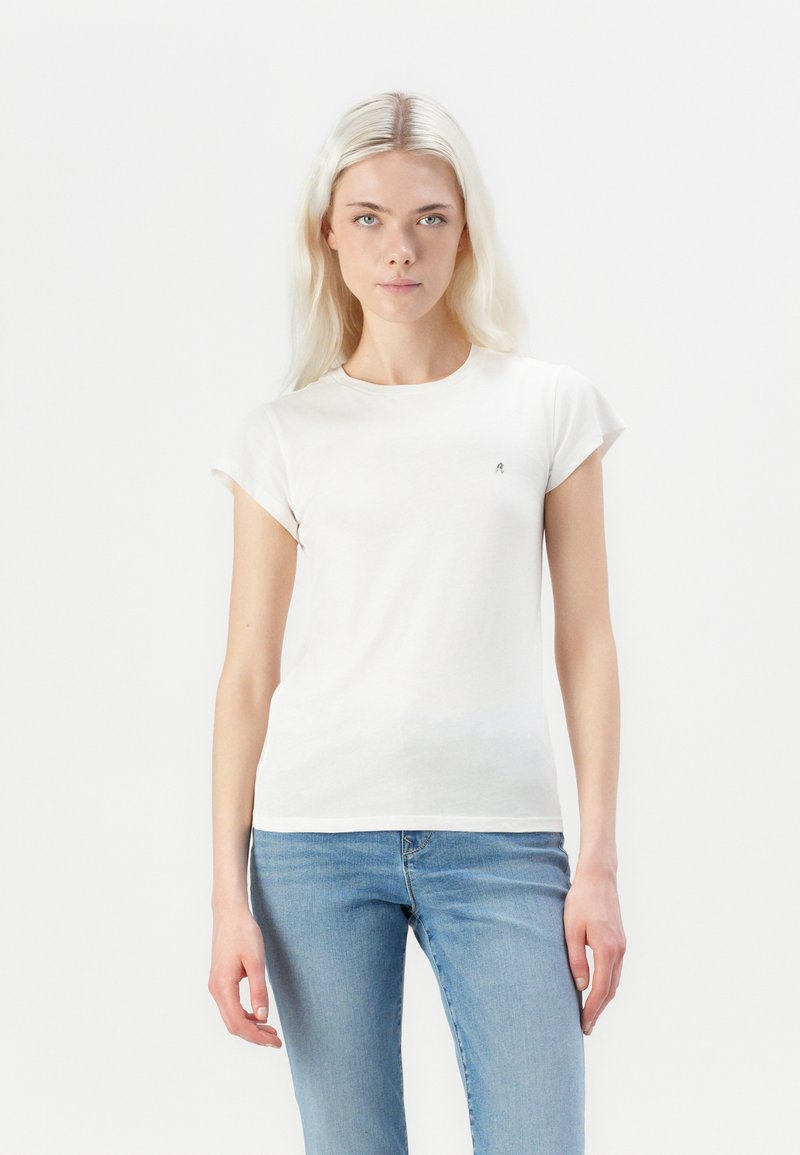 Replay Basic T-shirt - off white
