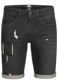 ROBERTS - Shorts vaqueros - black