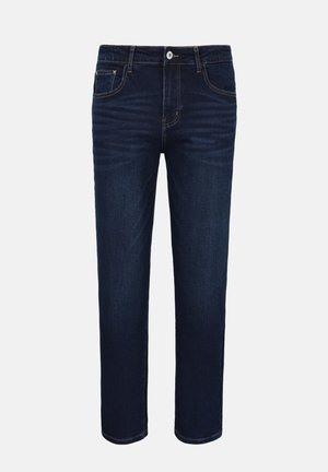 Pier One, Slimfit džínsy - dark blue denim