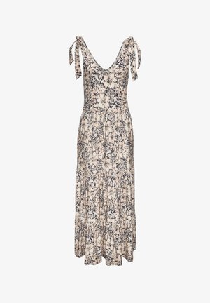 Buffalo, Maxikleid - rosé-marine bedruckt