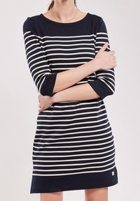 Armor lux Pletené šaty - dark blue