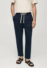 Mango Broek - royal blue