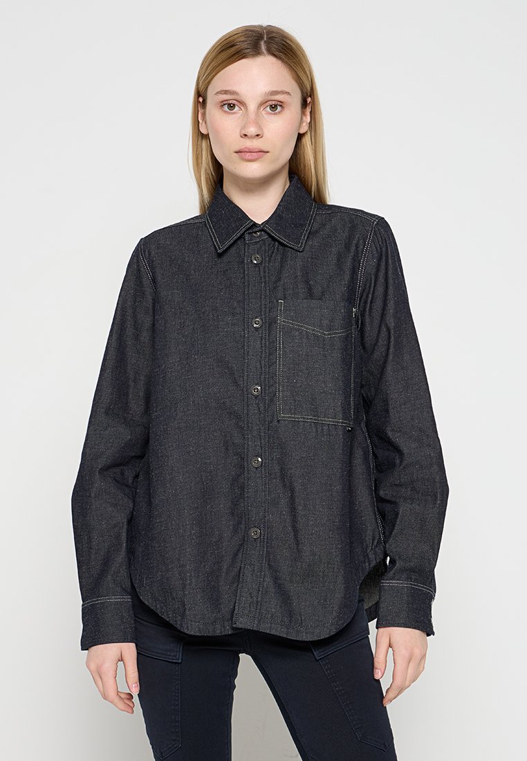 G-Star Overhemdblouse zwart G-Star Overhemdblouse zwart