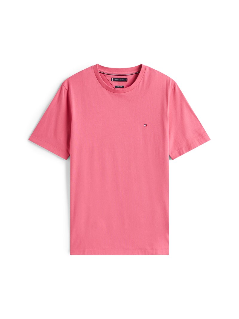 Tommy Hilfiger T-shirt basic donkerroze Tommy Hilfiger T-shirt basic donkerroze