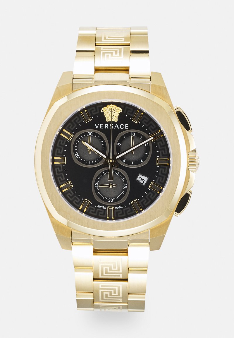 Versace Watches VERSACE GEO CHRONO Chronograph watch goldcoloured/black/goldcoloured
