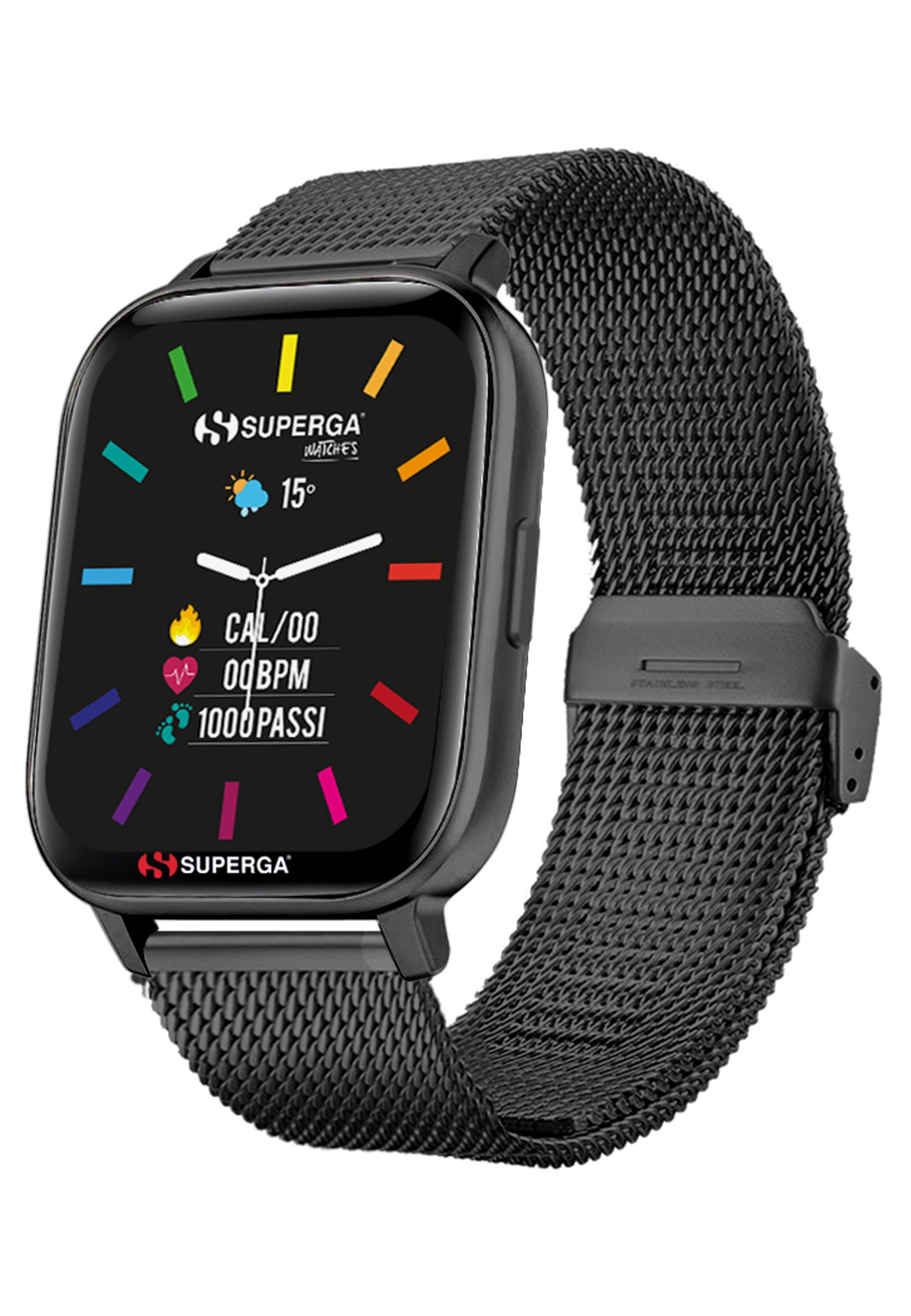 Superga Smartwatch - black/Zwart - Zalando.nl