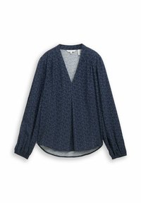 Unselected, small blue wave print