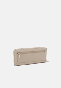 Guess LAUREL LARGE ZIP AROUND - Portemonnee - taupe
