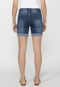 Koroshi Short en jean - azul osc   dark blue