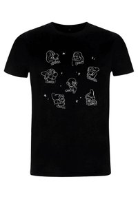 Disney SNOW WHITE MANY DWARVES - T-shirt z nadrukiem