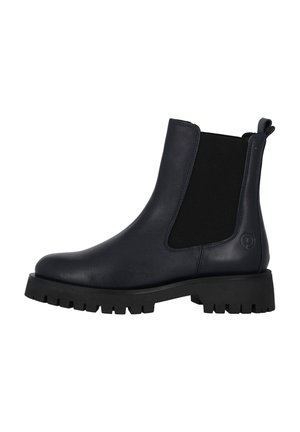 Platform ankle boots - dunkelblau