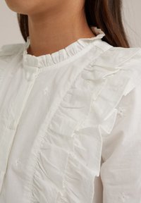 WE Fashion Košilová halenka  - white