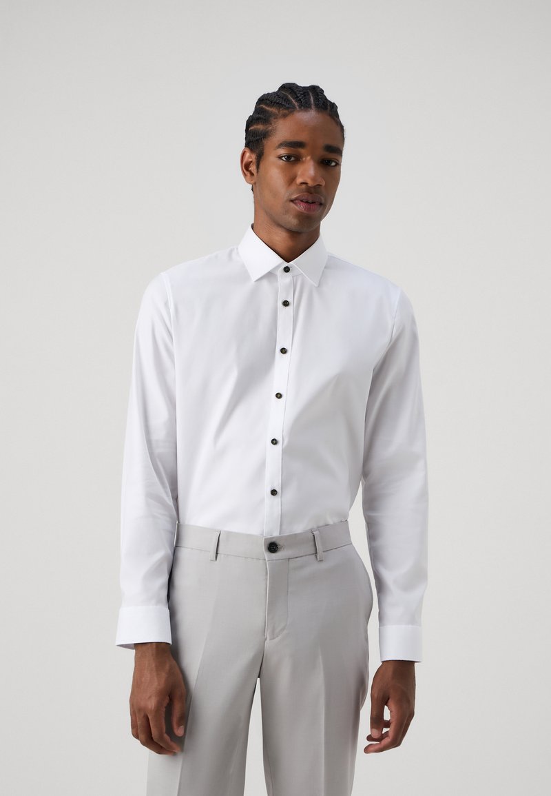 OLYMP No. Six SIX SUPER SLIM - Cămașă elegantă - weiss