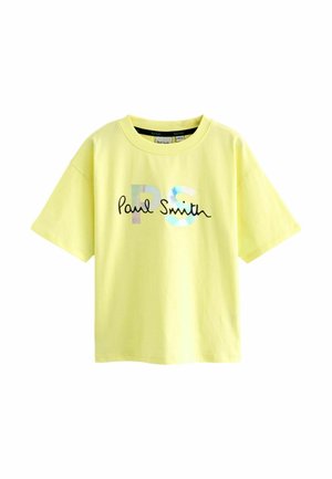 Paul Smith Junior HOLOGRAPHIC SHORT SLEEVE  ICONIC - Camiseta estampada - lime green