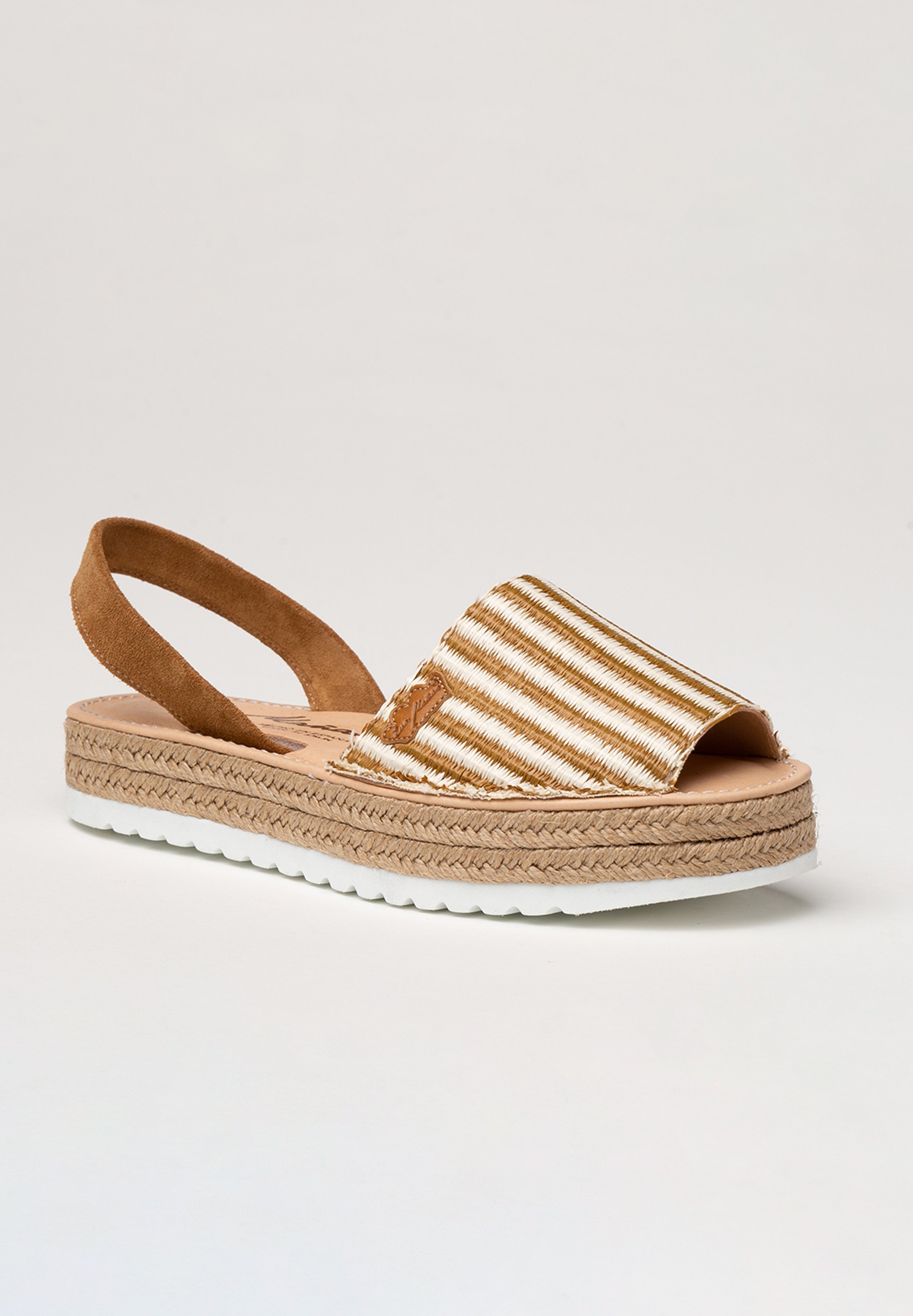 Eva Mañas IBICENCA PALMIRA - Sandalias con plataforma - cuero/marrón claro  - Zalando.es