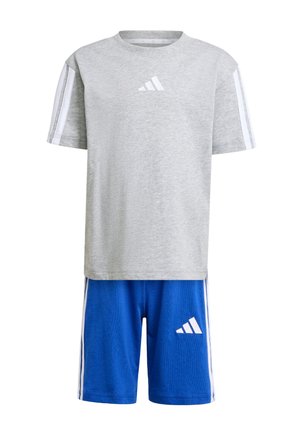 ESSENTIALS  SET - Sports shorts - medium grey heather white