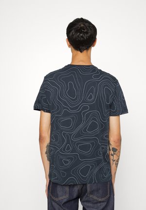 T-shirt con stampa - dark blue