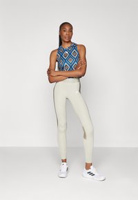 adidas Performance ADIDAS FARM RIO TANK - Top - night indigo/dark marine/cream white