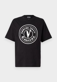Trükipildiga T-särk - black