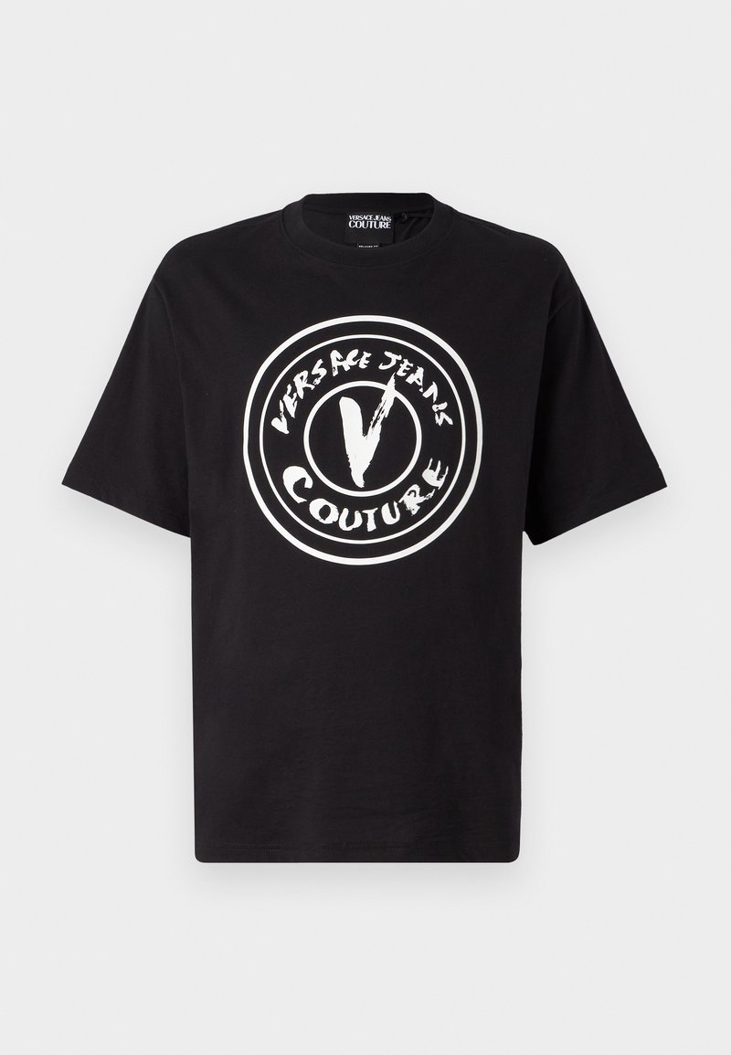 Versace Jeans Couture T-shirt print zwart