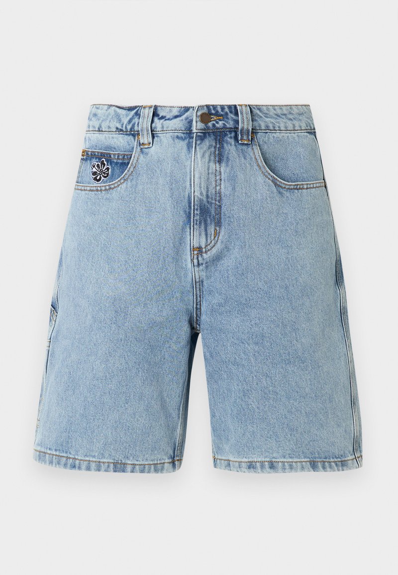 Rip Curl SUPER COMPUTER - Calções de ganga - washed blue/ganga azul ...