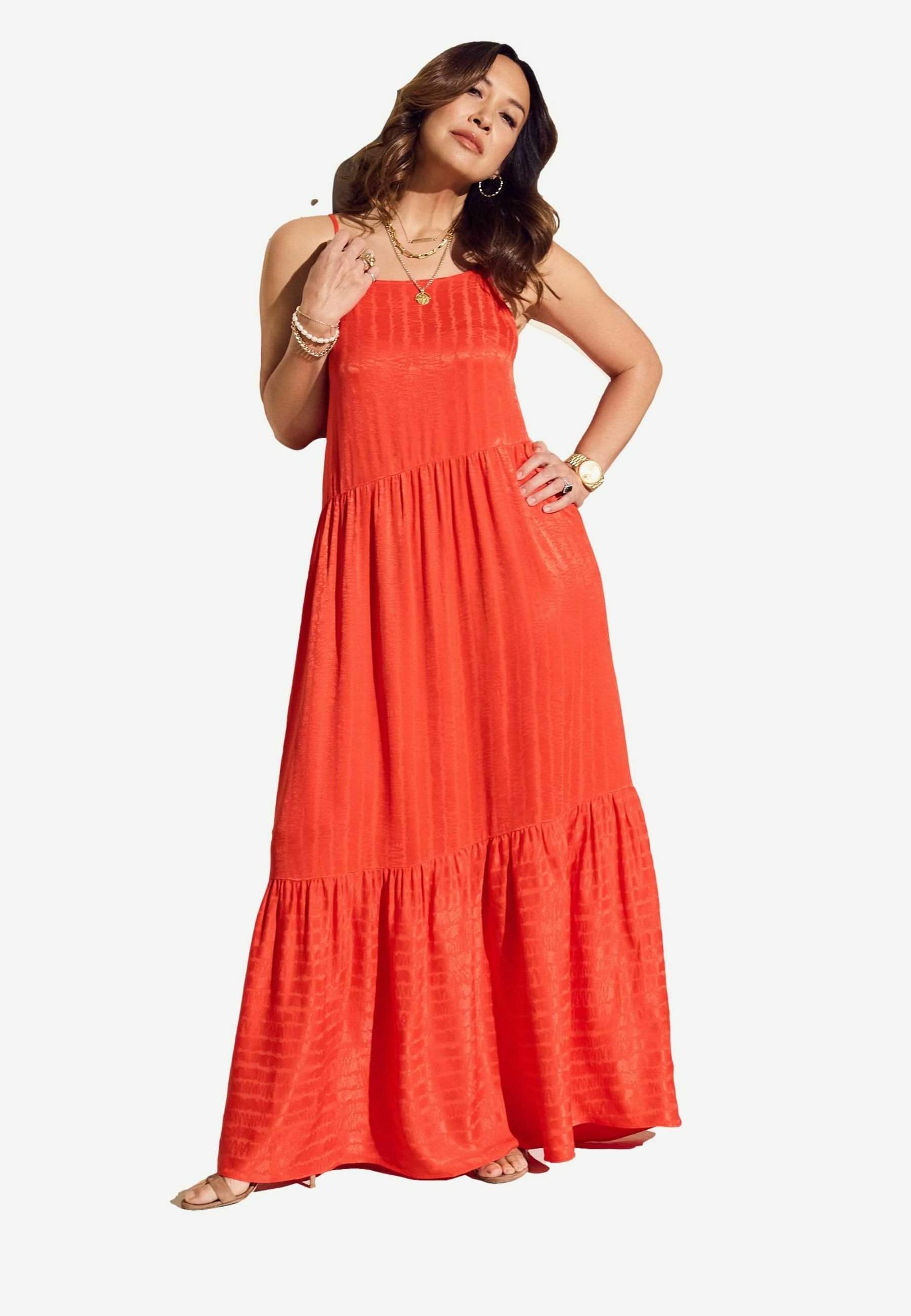 myleene klass red maxi dress Red Floral Myleene Klass Floral Maxi Dress Buy Multi Myleene Klass Printed  Orange Sundress From The