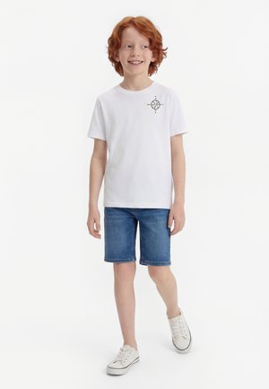 Jordan COMPASS JUMPMAN - Potiskana majica - white