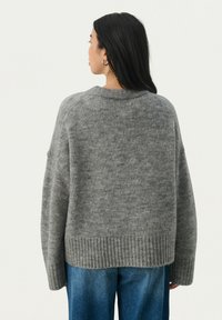 Part Two LULYA - Trui - medium grey melange