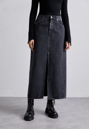 Agolde LEIF SKIRT - Τζιν φούστα - spider