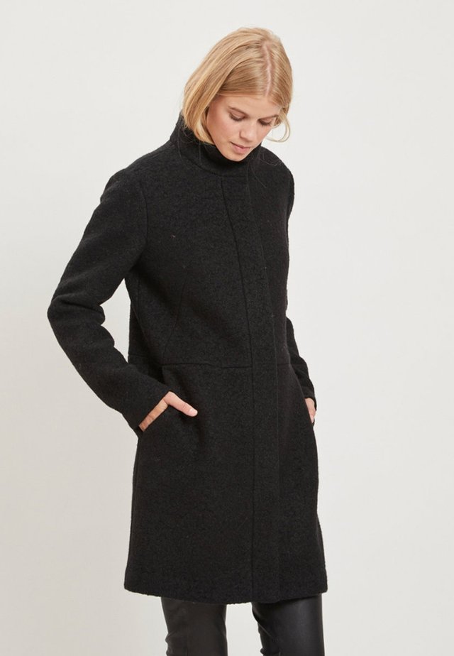 Classic coat - black