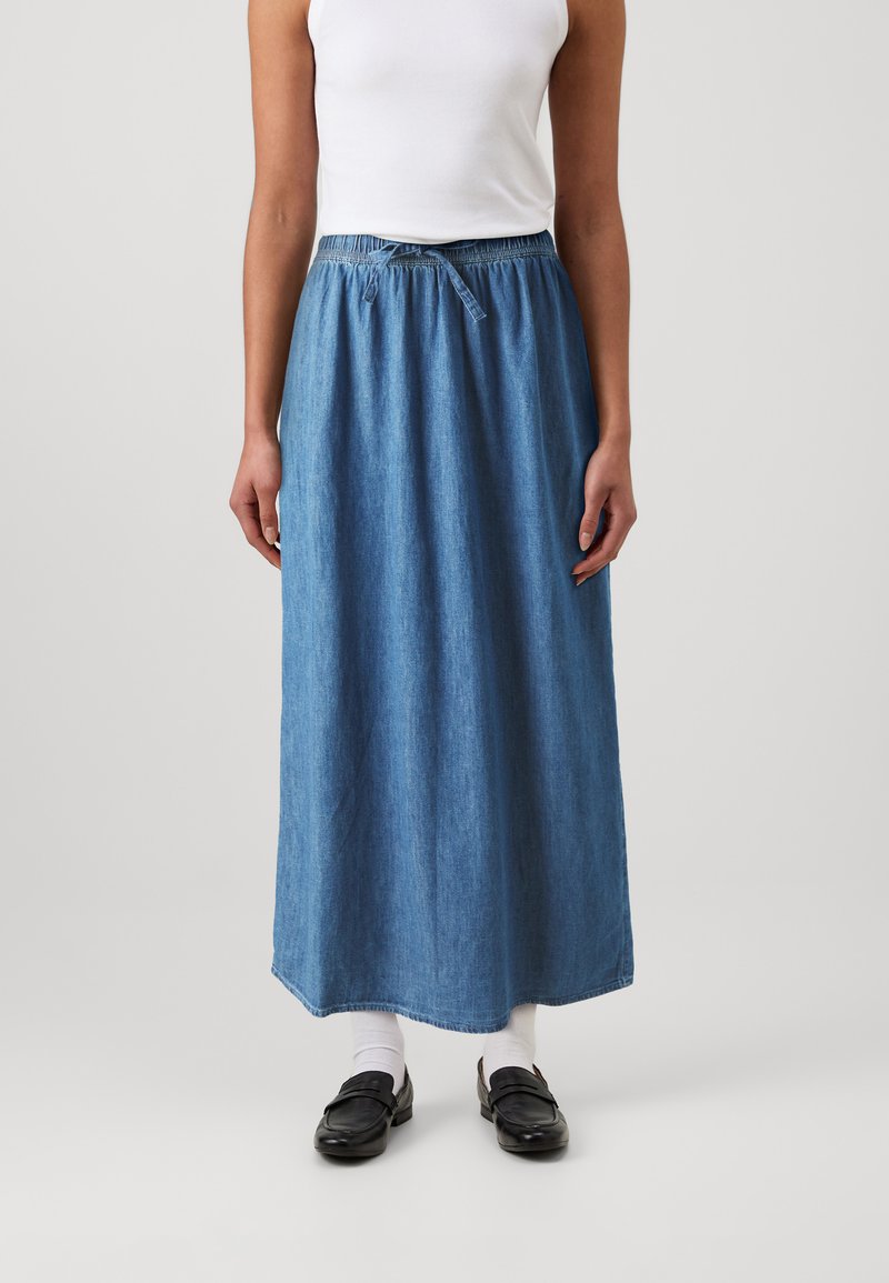 Gap Tall SKIRT COLEMAN - Džinsinis sijonas - medium indigo