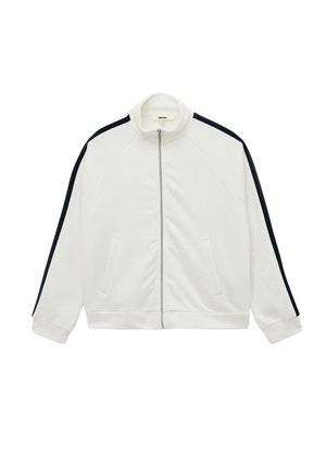 Vetoketjullinen college - white