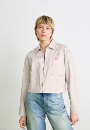 CROP JACKET - Letná bunda - alumina