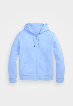 Polo Ralph Lauren DOUBLE KNIT FULL ZIP HOODIE - Sudadera con cremallera - office blue