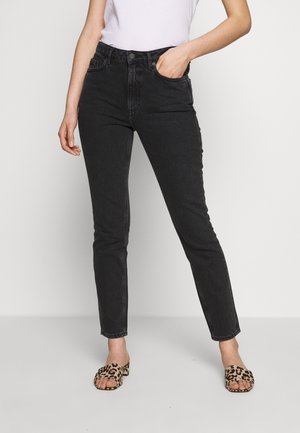 Jean droit - black denim