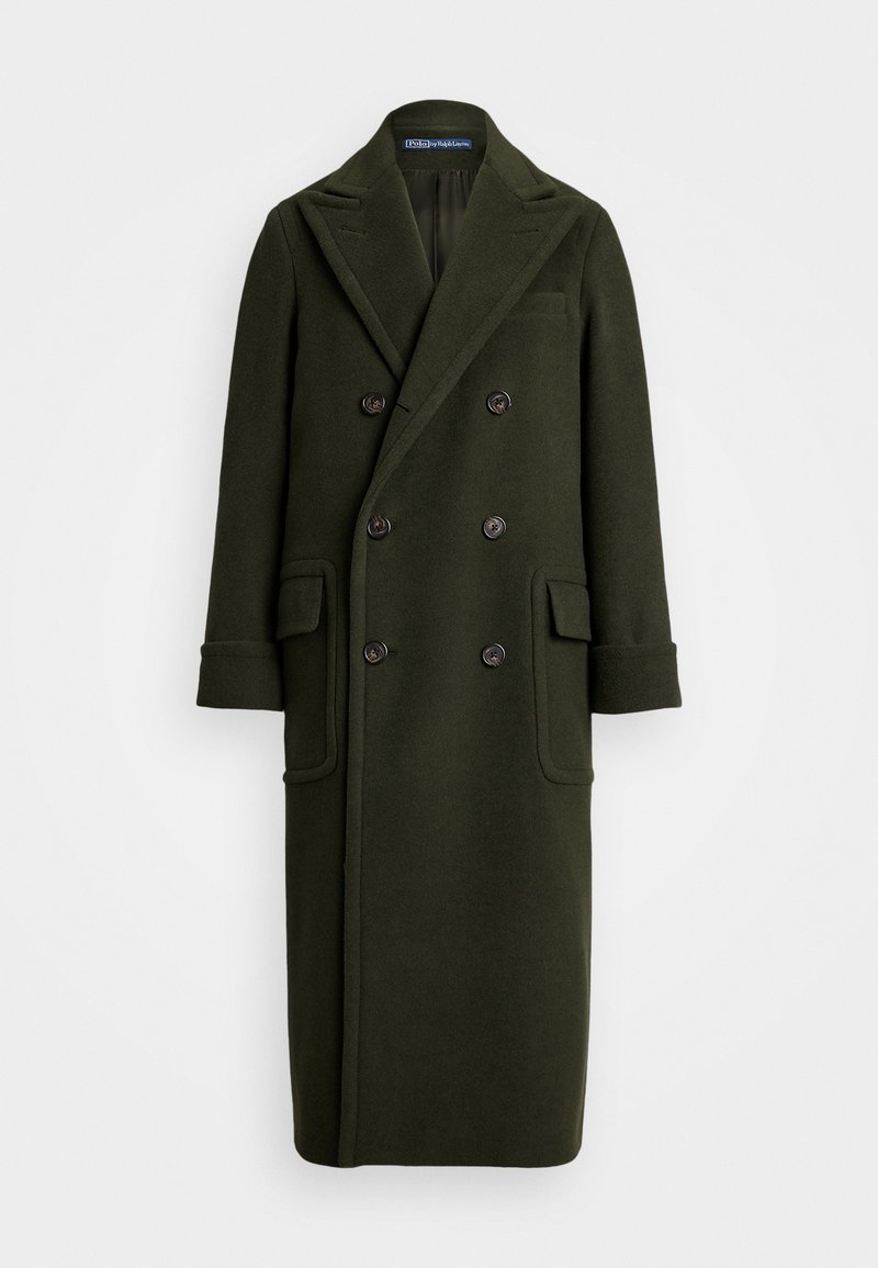 Polo Ralph Lauren WOOL MELTON LONG POLO COAT - Klassikaline mantel - loden