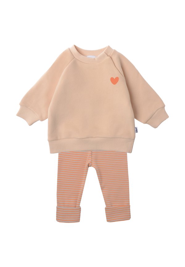 SET HERZ - Sweatshirt - beige