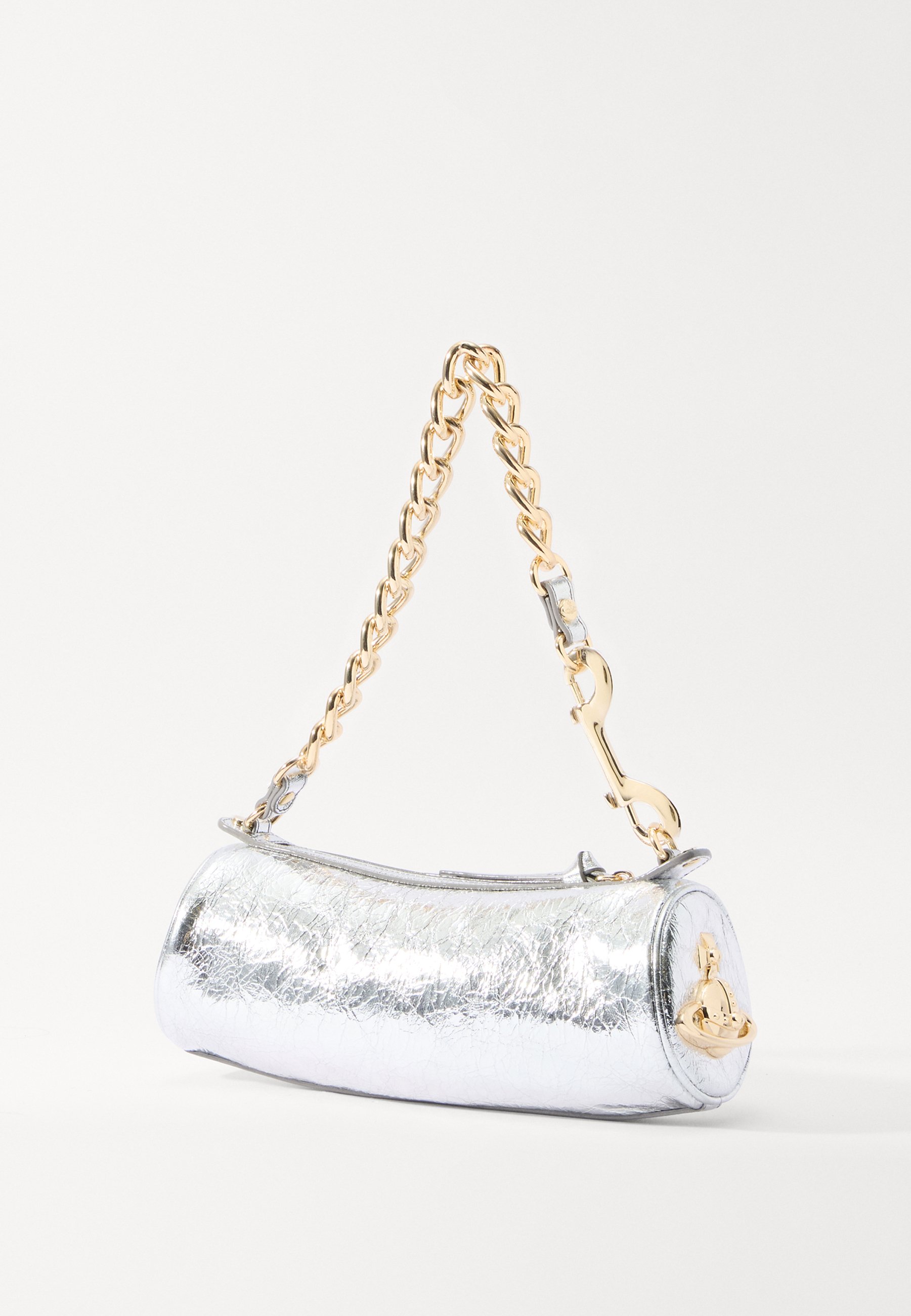 ショルダーバッグ【RAIVE】Cindy Shoulder BAG Silver Vivienne Westwood CINDY CYLINDER - Handbag - silver/silver