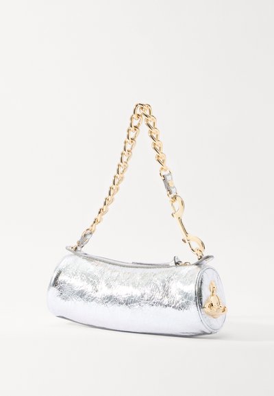 Vivienne Westwood CINDY CYLINDER - Käsilaukku - silver