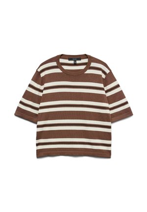 Vero Moda, VERO MODA  - T-shirt basique - cocoa brown